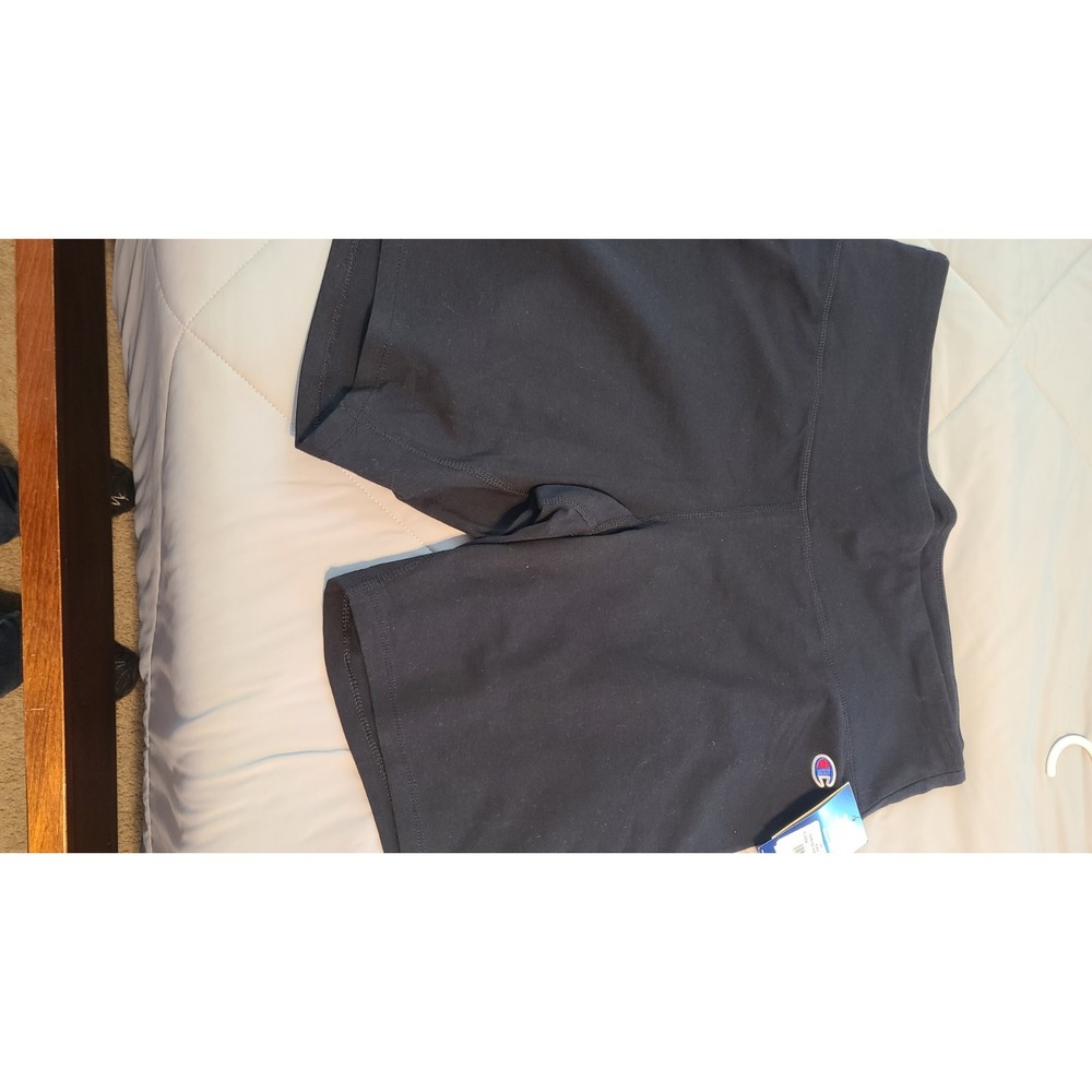 Champion Shorts‎ Mens 2XL Black Sports 9" Sweat shorts  Running Active NWT